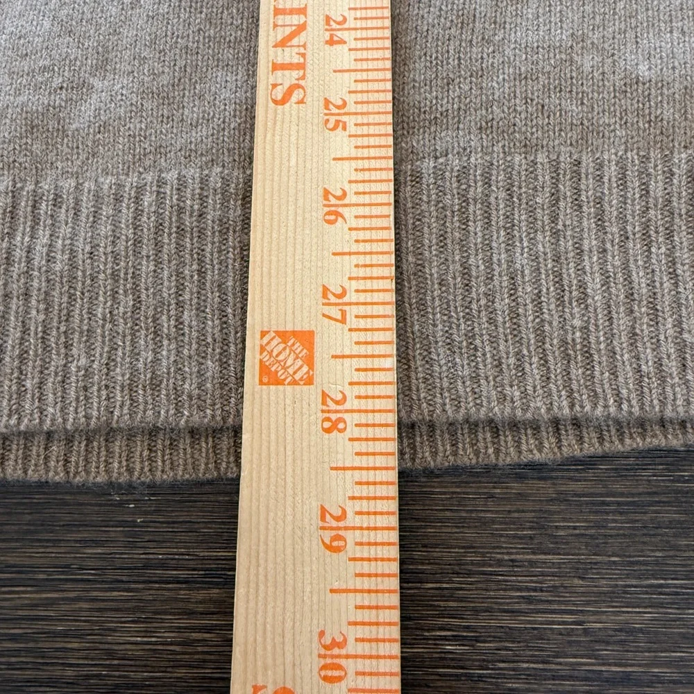 J. Crew Relaxed midweight cashmere V-neck sweater XL - Picture 11 of 12